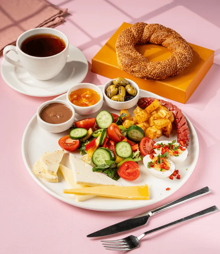 Kahvaltı Tabağı - Simit