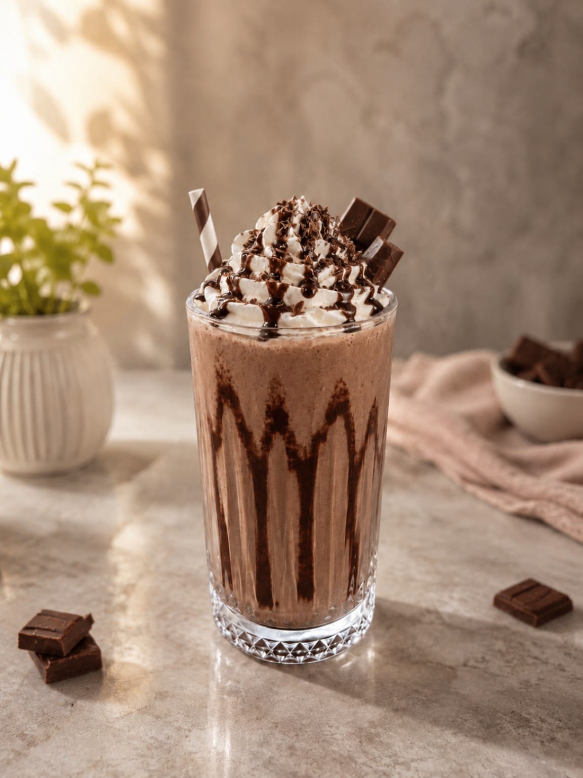 Milkshake Çikolatalı